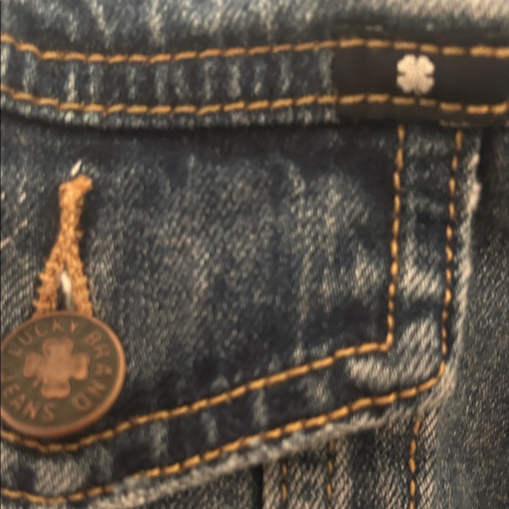 LUCKY BRAND🍀Classic Blue Denim Jacket Size Small💙 - Picture 6 of 15